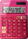 Calculator Canon  LS123KPK roz, 12 digiti, ribbon, display LCD, functie business, tax si conversie moneda